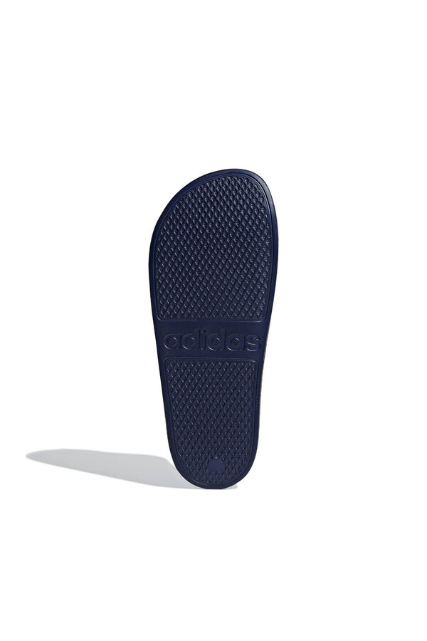 Adidas Adilette 3-stripe slide sandals blue