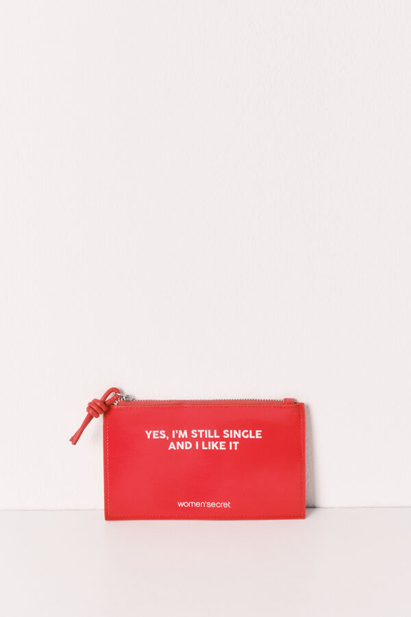 Women'secret Red patent mini purse red