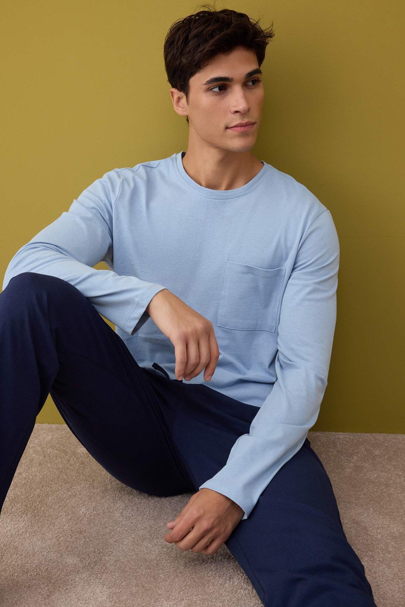 Trendyol Comfortable Knitted Pyjama Set