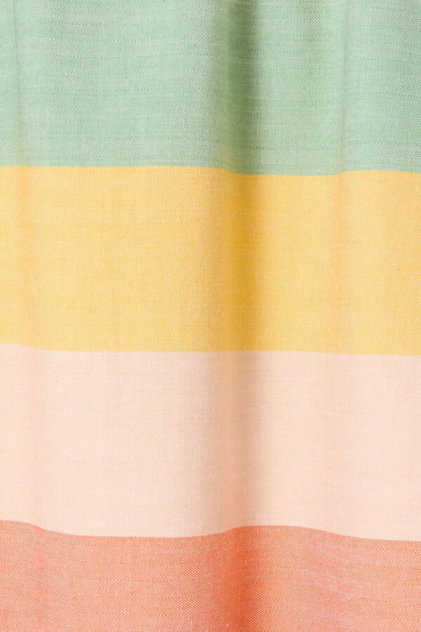 Womensecret Striped cotton sarong/towel S uzorkom