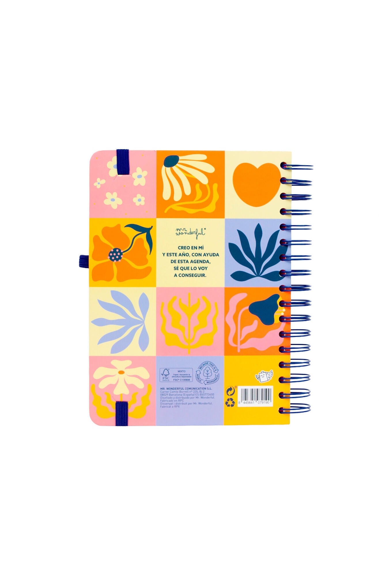 Mr. Wonderful Agenda Mr. Wonderful peque&ntilde;a 226-27 Diaria - La pausa perfecta