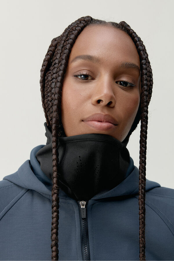 Born Living Yoga Thermo-Halsw&auml;rmer Nacken Black Schwarz