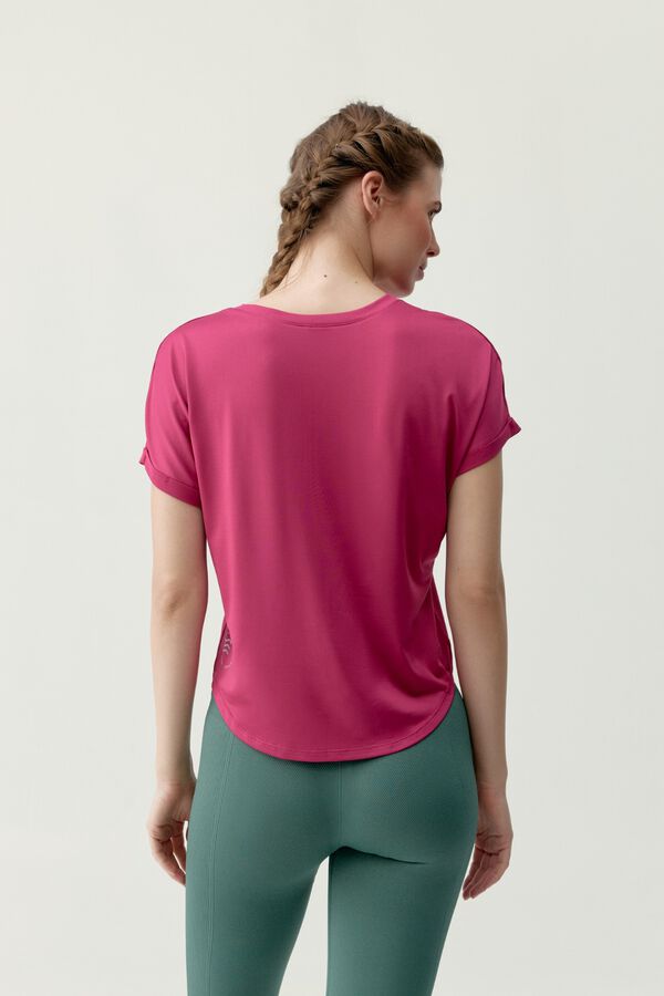 Born Living Yoga Plum Azami T-shirt printed