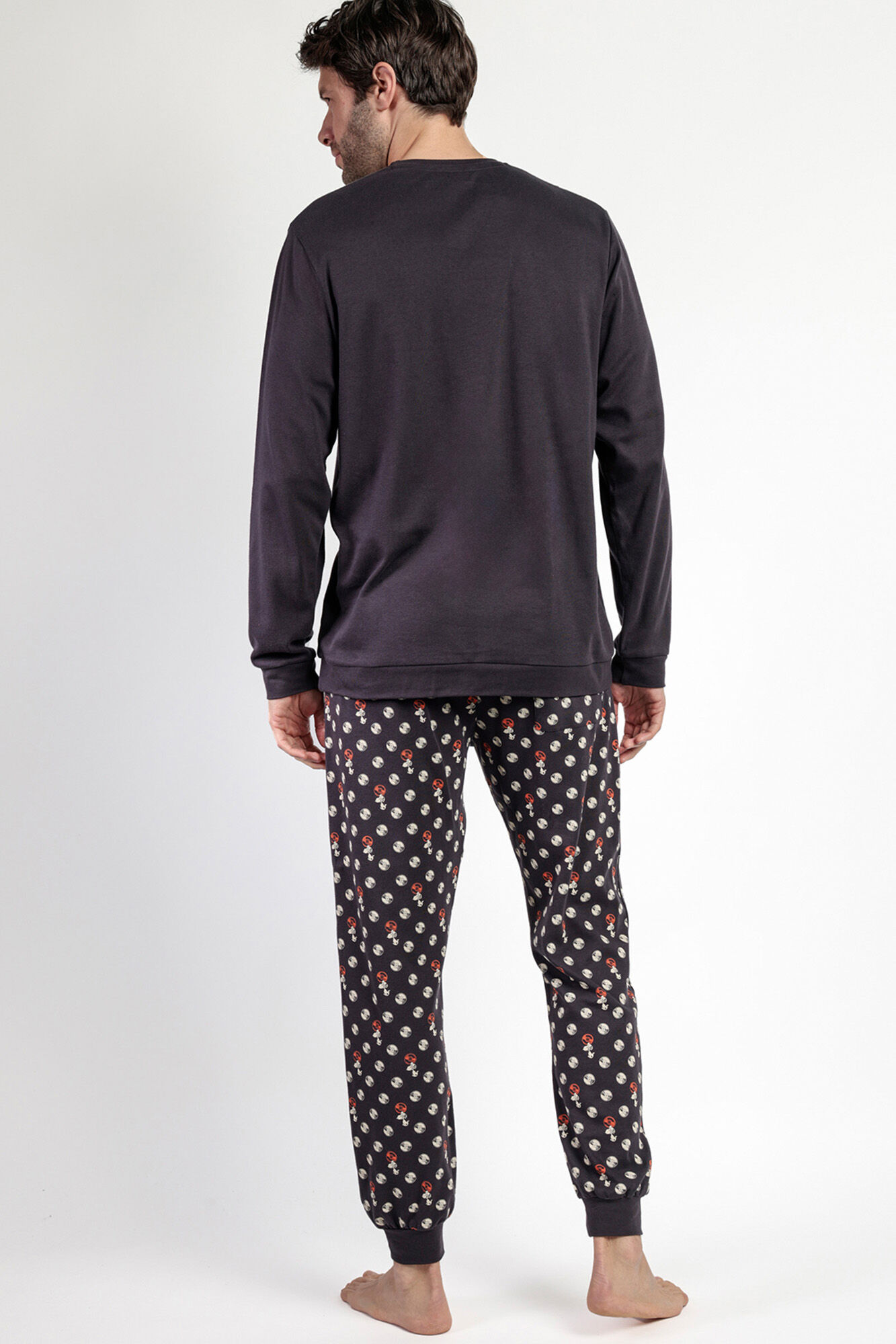 Admas Pijama largo estampado Snoopy para hombre