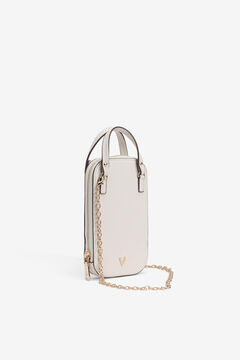 Womensecret Phone bag with chain strap nude