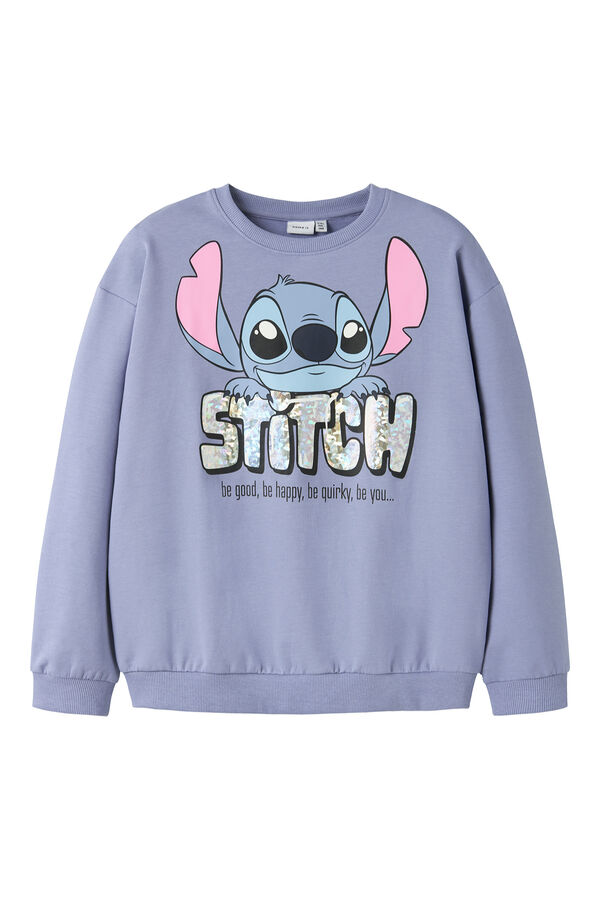 Name it Girl's Lilo & Stitch sweatshirt pink