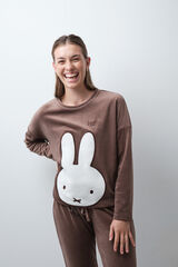 Women'secret Miffy 3D long pyjamas nude