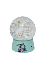Mr. Wonderful Bola de nieve unicornio - Always good vibes estampado