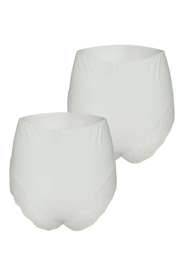Mamalicious Pack bragas maternity blanco