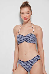 Womensecret Multiway bandeau bikini top Print