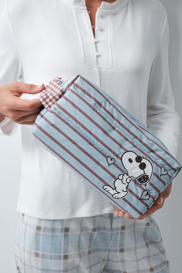 Women'secret Puffer Snoopy large vanity case printed