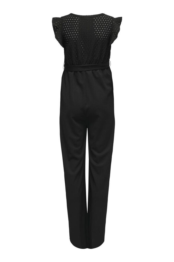 Womensecret Long lace maternity jumpsuit black