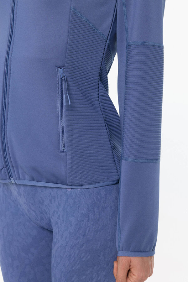 Only Play Technische Jacke mit Rollkragen und Rei&szlig;verschluss Rosa