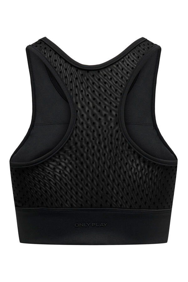 Womensecret Mesh sports bra noir