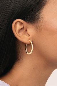 Singularu Ohrringe Creolen Scarlett M Vergoldet