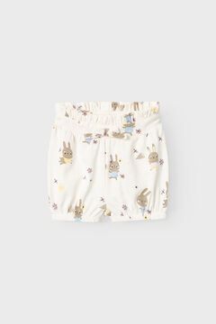 Womensecret Baby girls' cotton shorts blanc