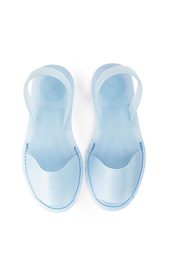 Womensecret Aquamarine Menorcan sandal Blau