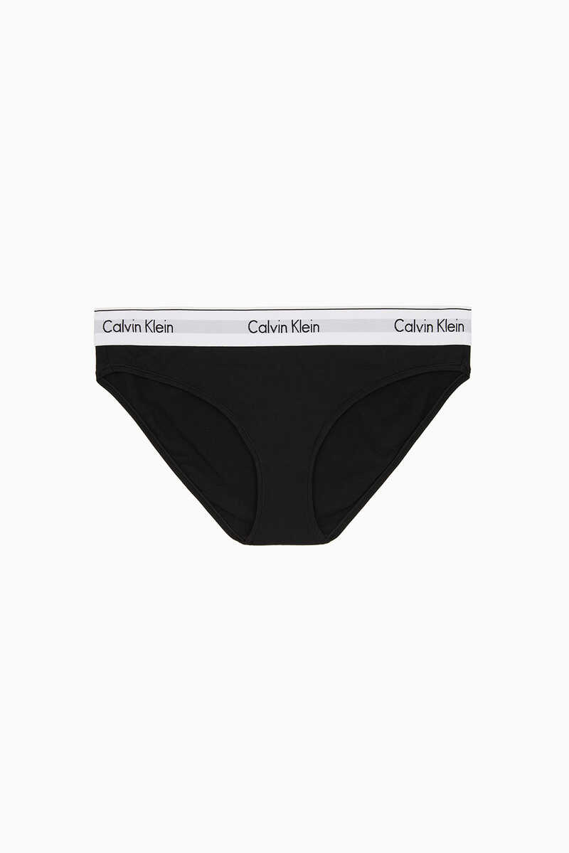 Womensecret Modern Cotton elasticated waist panties noir