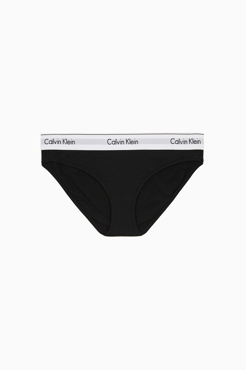 Womensecret Modern Cotton elasticated waist panties black