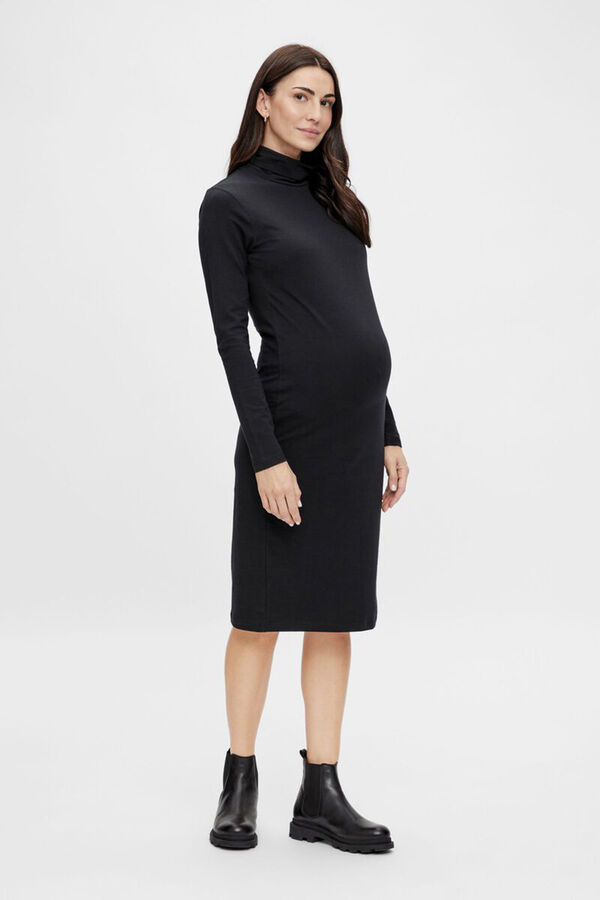 Womensecret Vestido algodão orgânico maternity preto