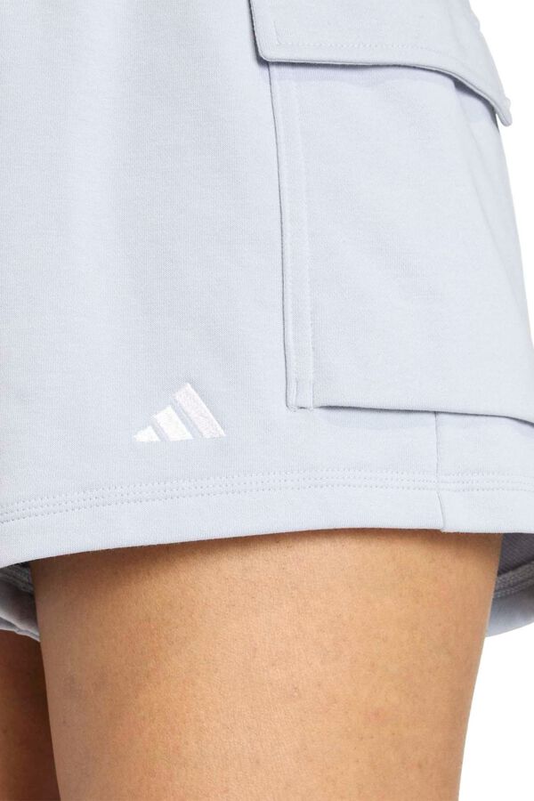 Adidas Pantal&oacute;n corto Cargo logo gris