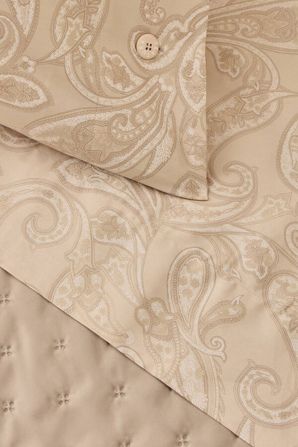 Textura Len&ccedil;ol de cetim impresso estampado