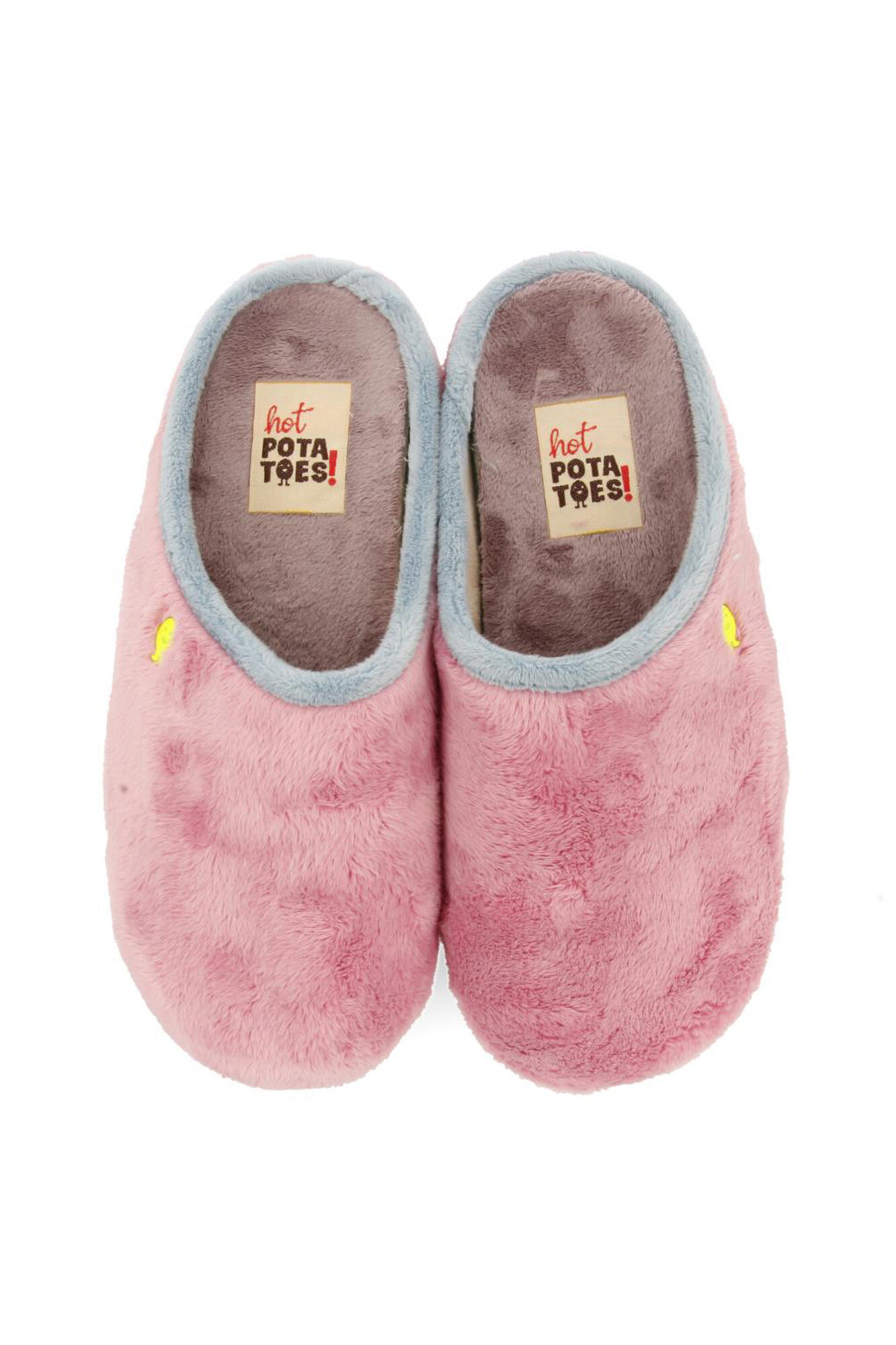 Chaussons Ouverts Femme En Velours - Semelle Compensée - Décoration Rosette - Confortables Pour La Maison