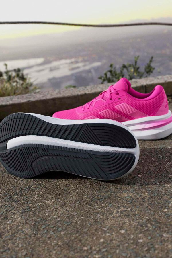 Adidas Zapatillas running 3 bandas Galaxy 7 rosa