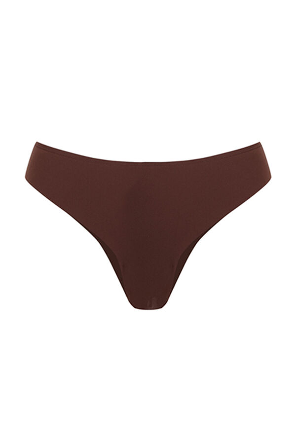 Womensecret Maroon Brazilian bikini bottoms 