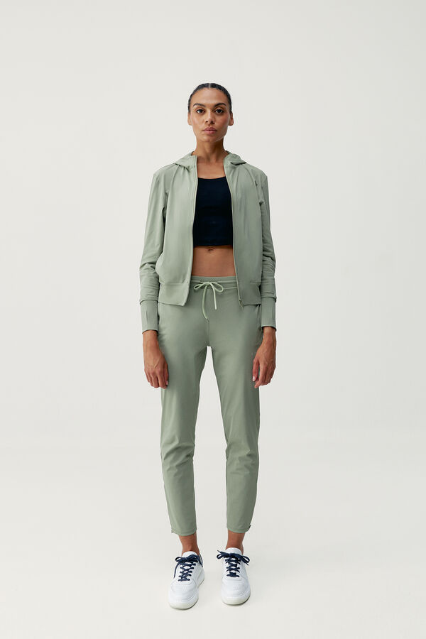 Born Living Yoga Sportjacke Airla Camouflage Naturwei&szlig;