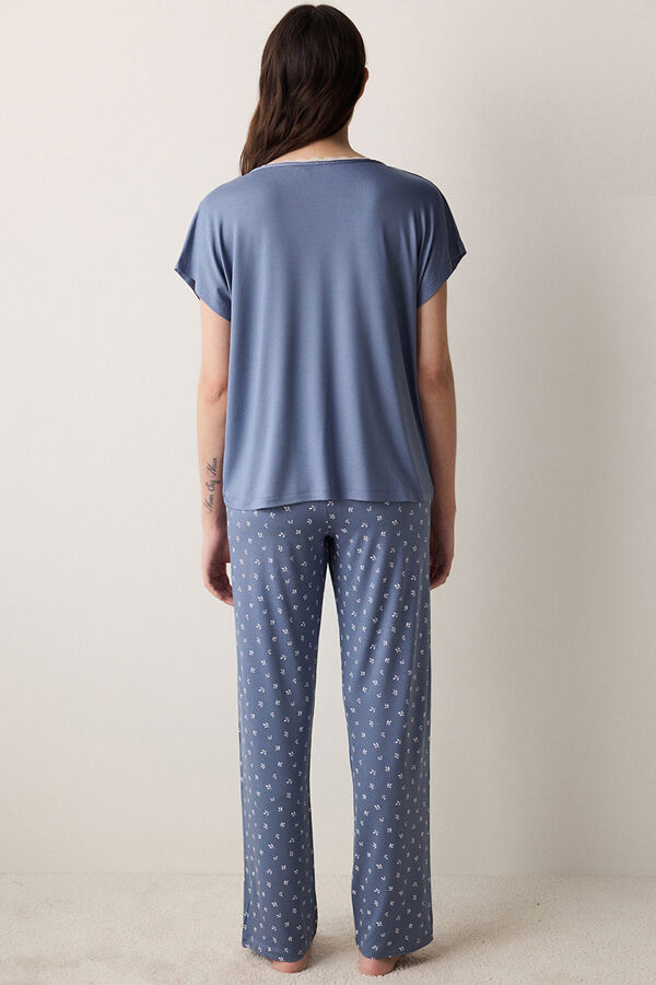 Penti Conjunto de pijama comprido cinzento