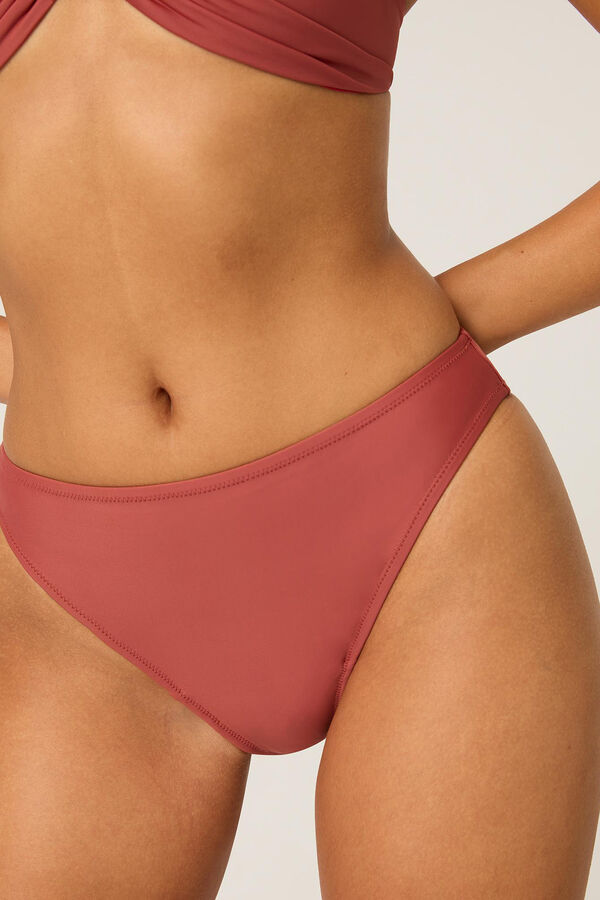 Womensecret Brazilian high waist Bikini panty  rouge