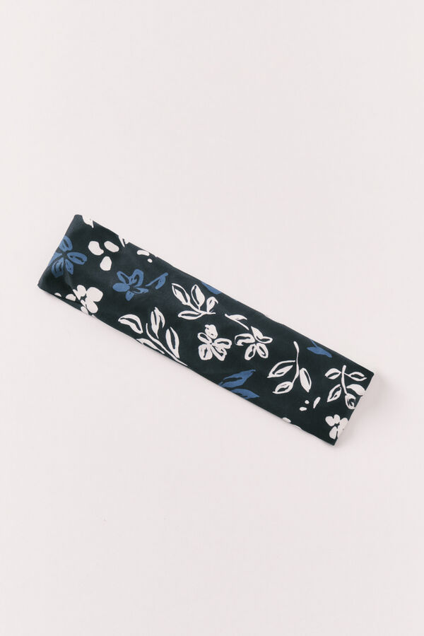 Women'secret Serre-t&ecirc;tes imprim&eacute; fleurs bleu