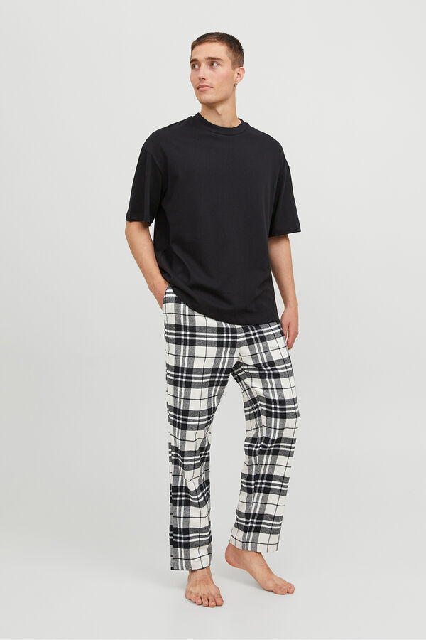 Jack & Jones Pantal&oacute;n de pijama largo gris