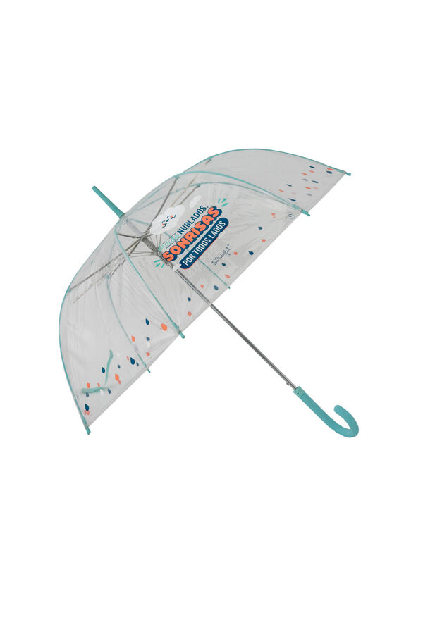 Womensecret Paraguas transparente estampado