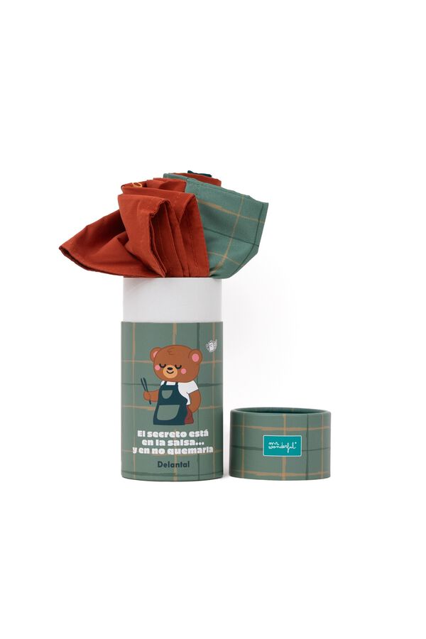 Mr. Wonderful Tablier - Roi de la for&ecirc;t et de la braise imprim&eacute;