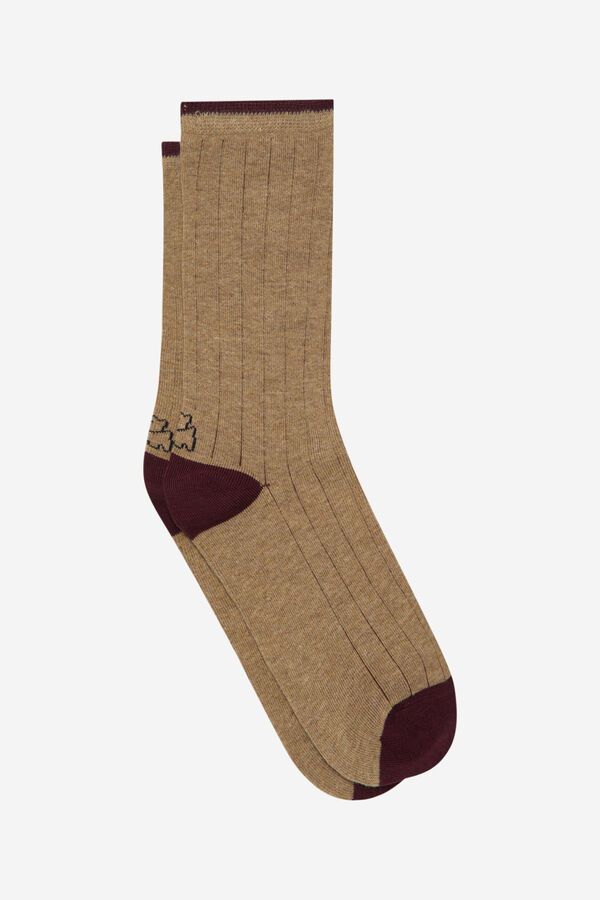 Kiff-Kiff Meia comprida homem cru