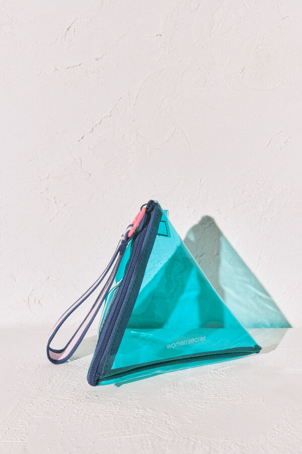 Women'secret Sac triangle vert vert