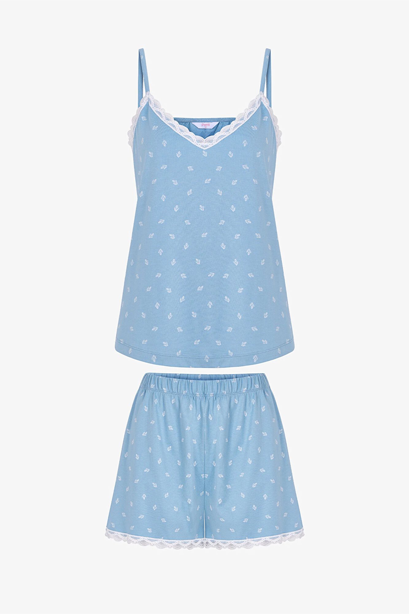 Penti Conjunto de pijama corto detalle flores