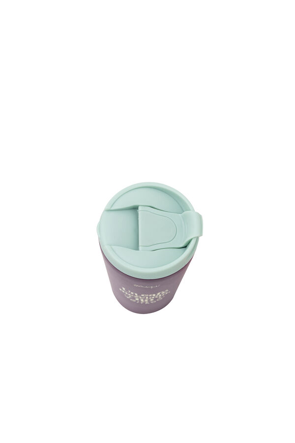 Mr. Wonderful Copo t&eacute;rmico para levar - Um caf&eacute; batido, n&atilde;o mexido estampado