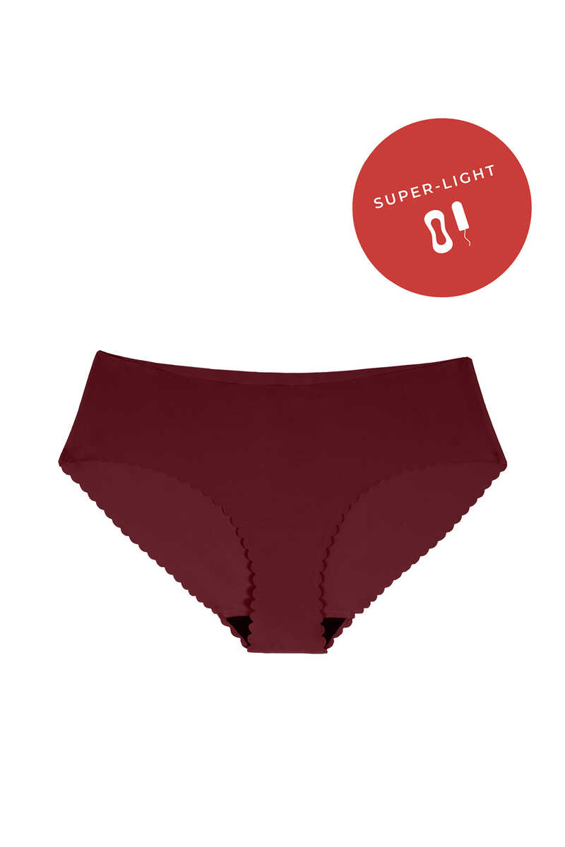 Braga menstrual everyday bikini, Absorción super ligera, PROOF