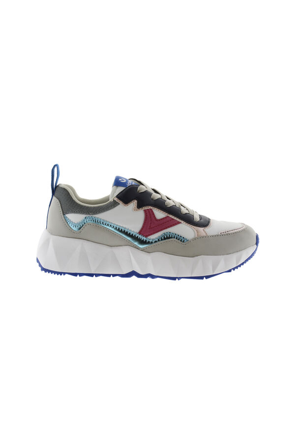 Victoria Sneakers multicoloridas mulher branco