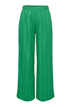 Womensecret Wide leg maternity trousers vert