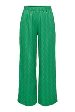 Womensecret Wide leg maternity trousers green