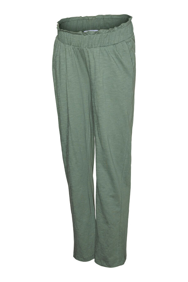 Mamalicious Pantal&oacute;n largo maternity verde
