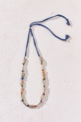 Women'secret Collar cuerda perlas blanco