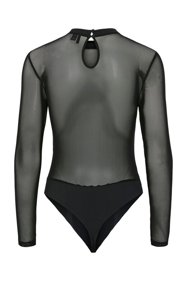 Pieces Body de manga larga negro