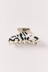 Women'secret White and black mother-of-pearl hair clip black