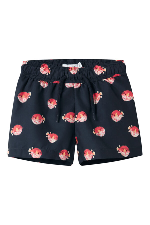 Name it Boy's pufferfish swimwear blue