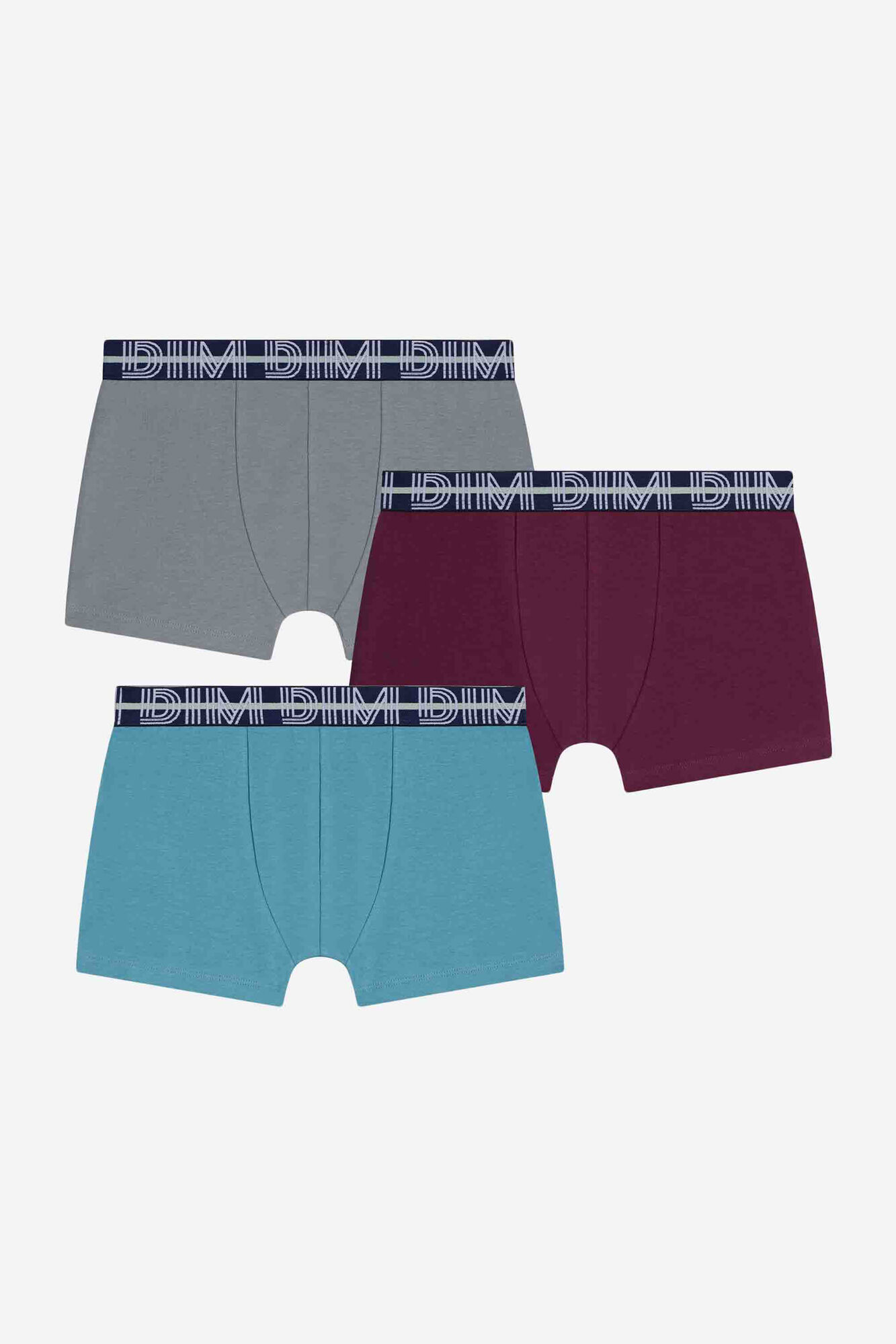 DIM Pack de 3 b&oacute;xers para ni&ntilde;o DIM Cotton Stretch  